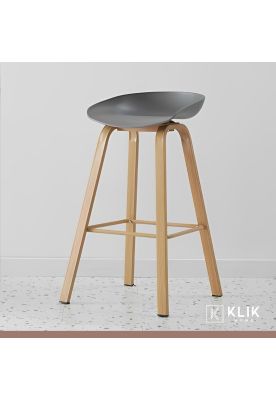 Imagen 2 del producto Pack de 4 Taburetes Nordic - Gris