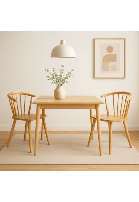 Imagen 2 del producto Pack de 2 Sillas Lykke de Madera - Natural