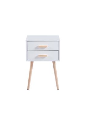 Velador Eames Doble Blanco