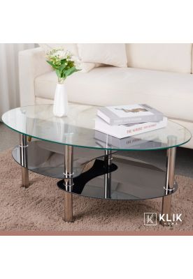 Imagen 2 del producto Mesa de centro vidrio 2 caras