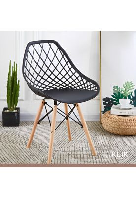 Imagen 2 del producto Pack de 4 Sillas Eames Enrejada Mesh - Negra