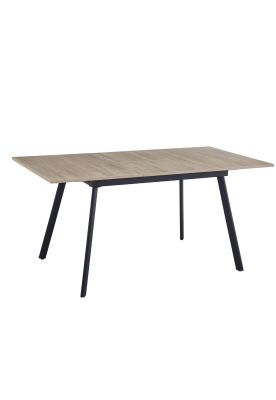 Imagen 1 del producto Mesa extensible 120 a 160 cm, ancho 80cm - Madera Clara