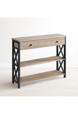 Arrimo con Cajón y 2 Estantes de Almacenaje