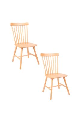 Pack de 2 Sillas Windsor Madera - Natural