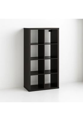 Estante Modular Zyno con 8 Compartimentos - Negro