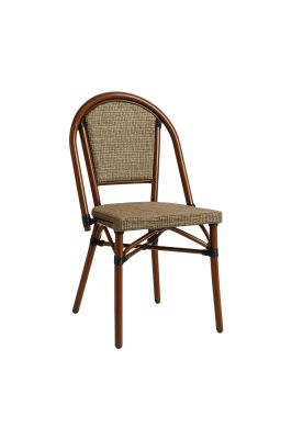 Silla Bistro Parisina Textileno - Beige