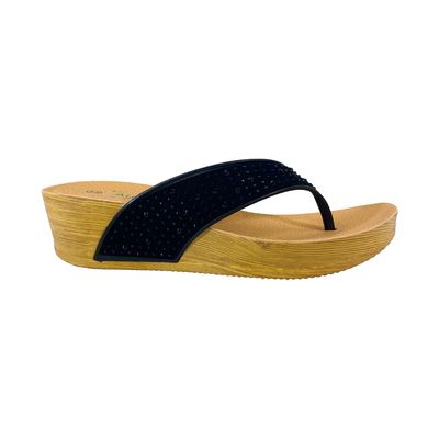 SANDALIAS ALQUIMIA NEGRO MUJER | 6569-02