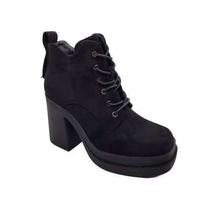Imagen 1 del producto BOTINES BOTELI GAMUZA BLACK N07