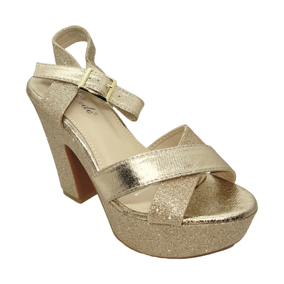 Imagen 2 del producto SANDALIAS DE FIESTA WEIDE CHAMPAGNE (MUJER) | YOU176