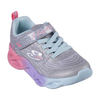 Zapatillas Skechers Twisty Brights Color Radiant (Luces) Niñas 302325L-SMLT
