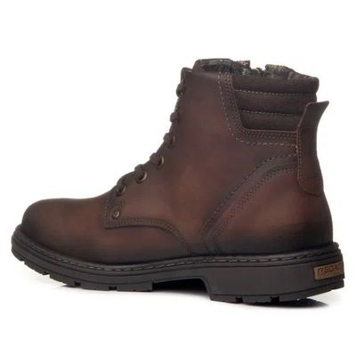 Imagen 2 del producto Botín Pegada Hombre Cuero Marrón Oscuro 181604-04