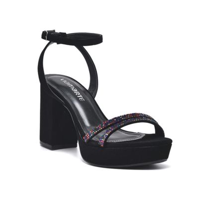 Sandalia De Fiesta Via Marte Black 23-14607-01