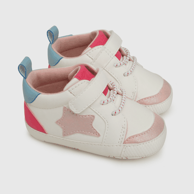 Zapatilla Colloky estrella blanco Bebes (14 a 18) 178602