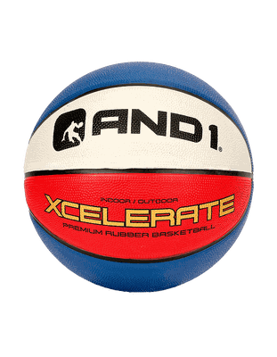 BALON DE BASKETBALL AND1 XCELERATE AZUL/ROJO | A1-BB702RWN