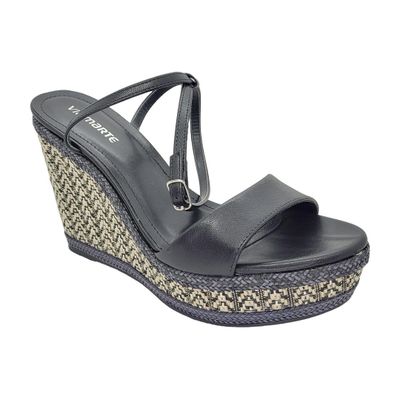 Sandalia de Fiesta Via Marte Black 23-12-608-06