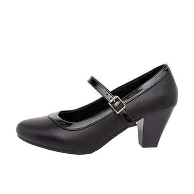 Imagen 2 del producto ZAPATOS ALQUIMIA 35/40 CUECA NEGRO | 3369