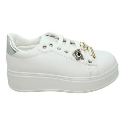 Imagen 1 del producto ZAPATILLAS WEIDE BLANCO/PLATEADO | ZW03