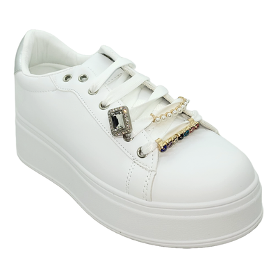 Imagen 2 del producto ZAPATILLAS WEIDE BLANCO/PLATEADO | ZW03