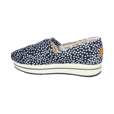 Imagen 2 del producto ALPARGATAS WISDOM CIRCULOS NEGROS MUJER | W-010