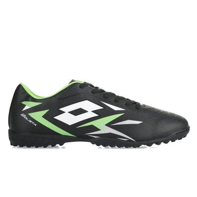 Zapatillas Baby Fútbol Lotto Solista IV Negro Verde Adulto J0450