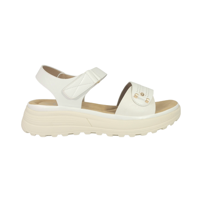 SANDALIAS BY PASS BLANCO MUJER  Y3577-10A