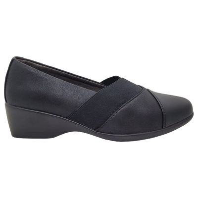 ZAPATOS DE VESTIR CON TACÓN HUALUNAOTE NEGRO | A07757-1