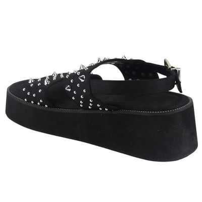 Imagen 2 del producto SANDALIA CHALADA MUJER NEGRO PLATAFORMA 45-VILLA-2