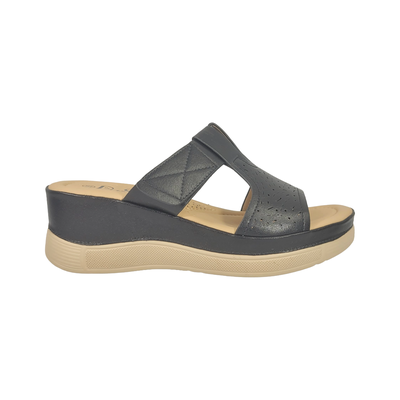 SANDALIAS BY PASS NEGRO MUJER Y3610-1A