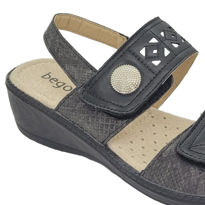 Imagen 2 del producto Sandalia Begoña Black WAG606S23