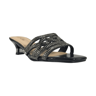 Imagen 2 del producto SANDALIAS DE FIESTA J-RUN NEGRO BRILLANTE MUJER | G679F3
