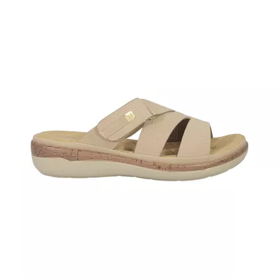 SANDALIAS BY PASS BEIGE MUJER Y6032-3A