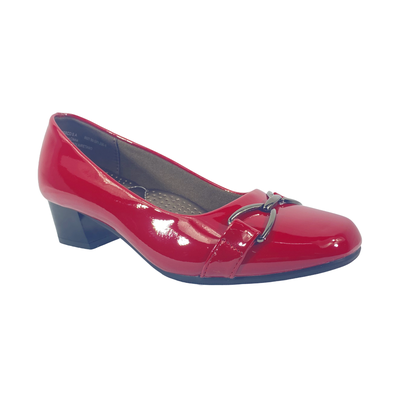 Imagen 2 del producto ZAPATOS FORMALES ALQUIMIA ROJO CHAROL MUJER | 3027-04