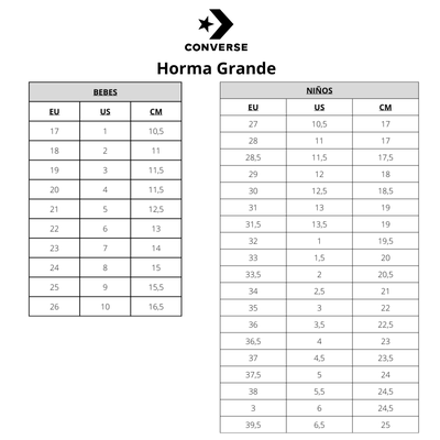 Imagen 2 del producto Zapatilla Chuck Taylor Classic Converse Niños 3J233C-410