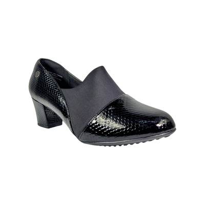 Imagen 2 del producto ZAPATOS CASUALES CHALADA NEGRO CHAROL MUJER | 12-FLEXI-42