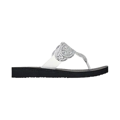 SANDALIAS SKECHERS GLAMOUR MUJER 120050-WHT