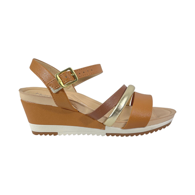 SANDALIAS MODARE CAMEL MUJER | 7123.147.29734-102640