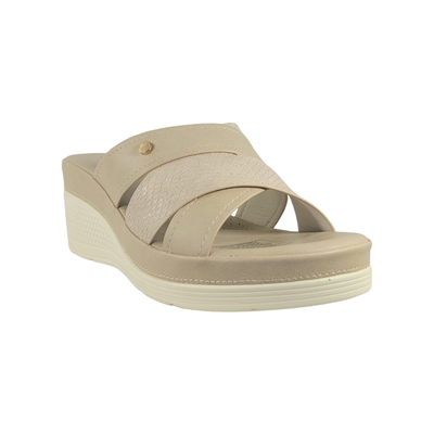 Imagen 2 del producto SANDALIAS BY PASS BEIGE MUJER Y4212-3A
