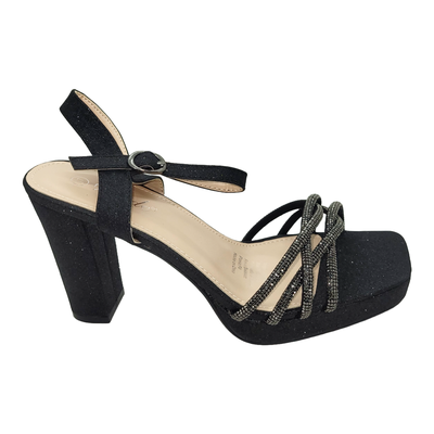 SANDALIAS DE FIESTA WEIDE NEGRAS | YOU851