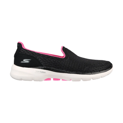 ZAPATILLAS URBANAS SKECHERS GO WALK 6 BIG SPLASH MUJER | 124508-BKHP