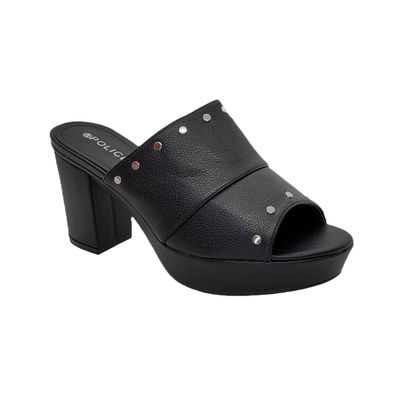Sandalias Police Style Negro VR057