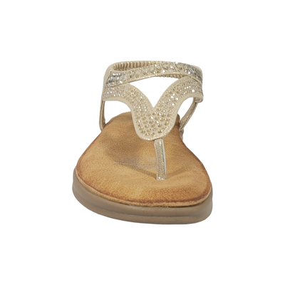 Imagen 2 del producto SANDALIAS BONNY FRANCO DORADO MUJER 384-0073