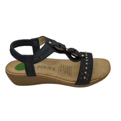 SANDALIAS POLICE BLACK PO-POS25B008