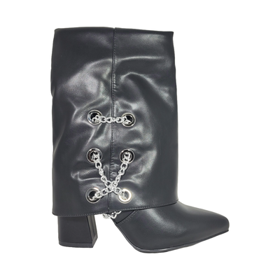 BOTINES MD CUERO SINTETICO MUJER | 5Y24-1A