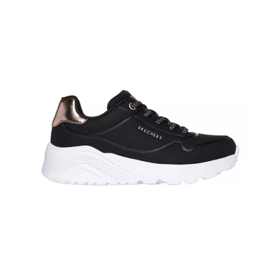 ZAPATILLAS URBANAS SKECHERS UNO LITE INFANTIL | 310384L-BLK