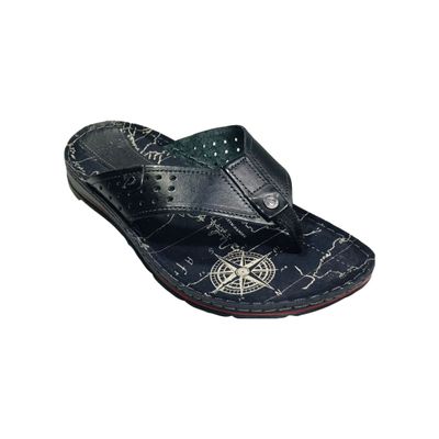 Sandalia de Cuero Pegada 132803-05