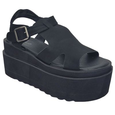 SANDALIA BONNY FRANCO NEGRO MUJER 384-0110