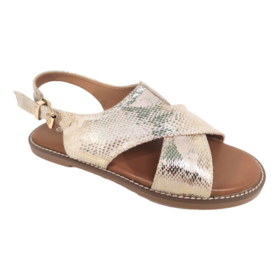 Imagen 2 del producto SANDALIAS NEW WALK DORADO MUJER 6Z7035-21-W0