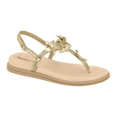 Sandalia Beira Rio Gold 8513.102.14710-23146