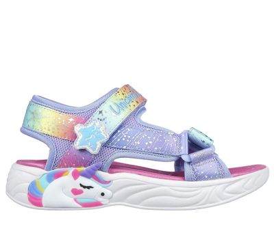 Imagen 2 del producto SANDALIAS SKECHER UNICORN DREAMS (LUCES) NIÑAS 302682L-BLMT