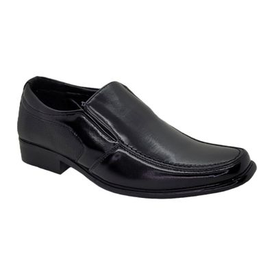 ZAPATOS VIA FRANCA HOMBRE NEGRO TZ118-7